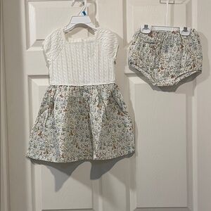 Polo Ralph Lauren x Riley Sheehey Cotton Cable-Knit Dress NWT Perfect for Easter